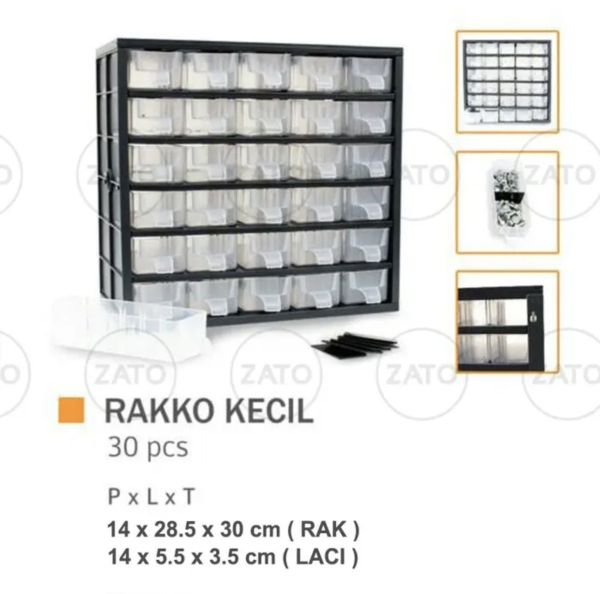 Rak isi 30 Laci